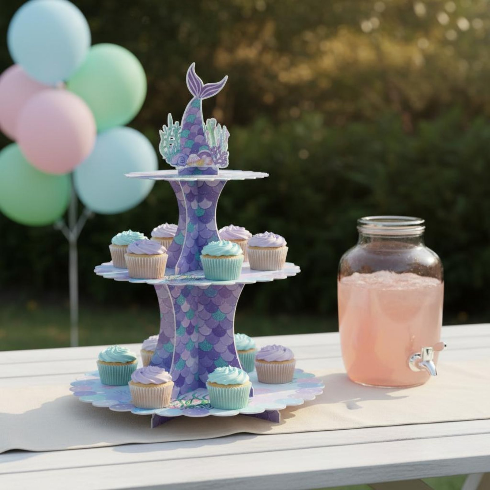 Cupcake Stand Tier - Support à cupcakes en carton à