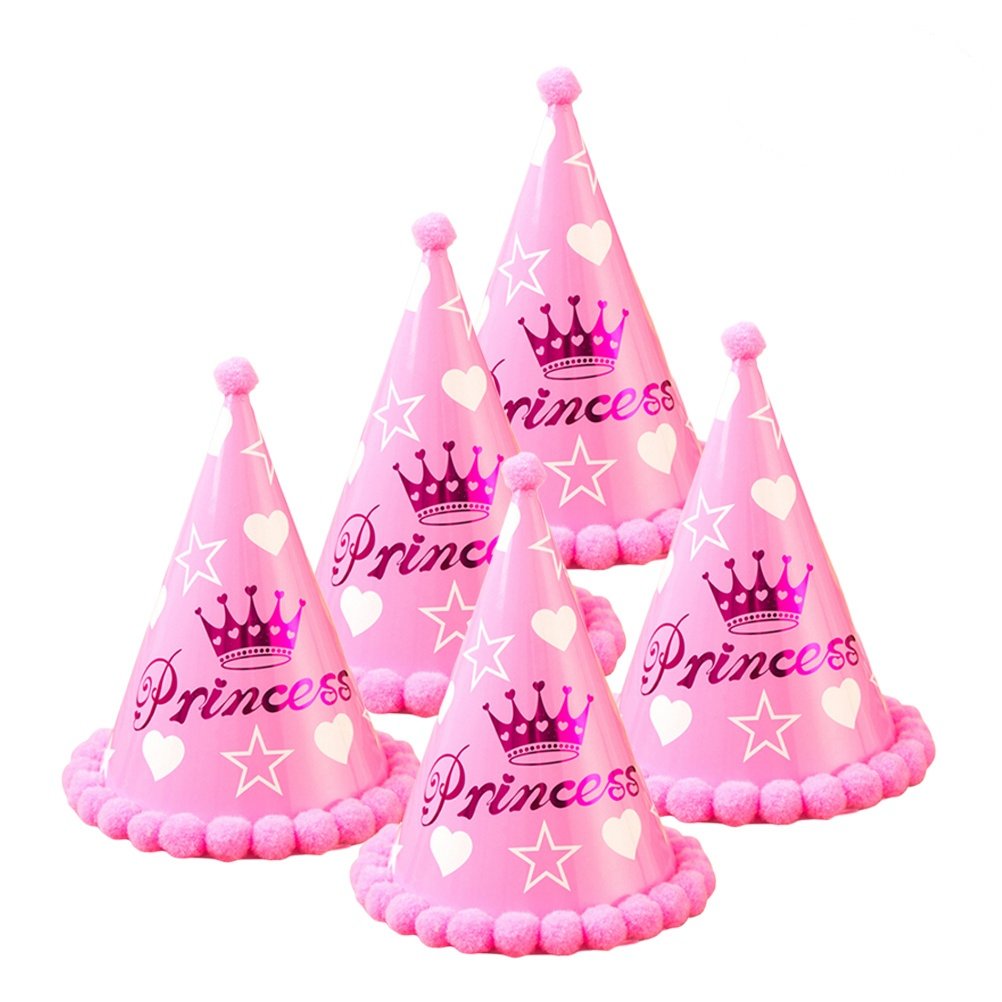 Party Hat Cone - 12 chapeaux de fête d'anniversaire colorés