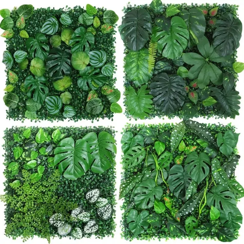Flower Wall Panel - Panneau de plantes artificielles 3d en