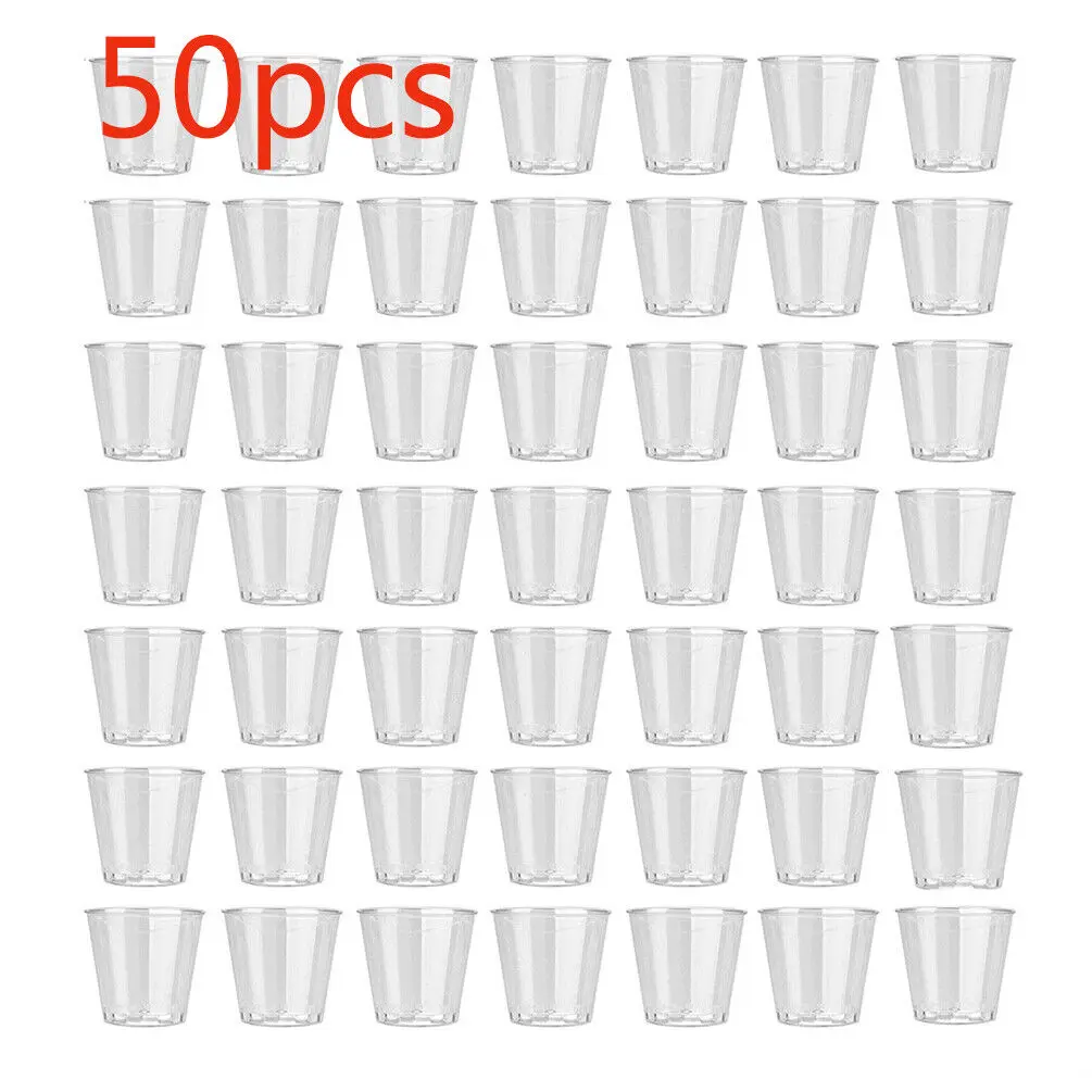 Plastic Cup 50Pcs - 35 ml 50 X tasse de