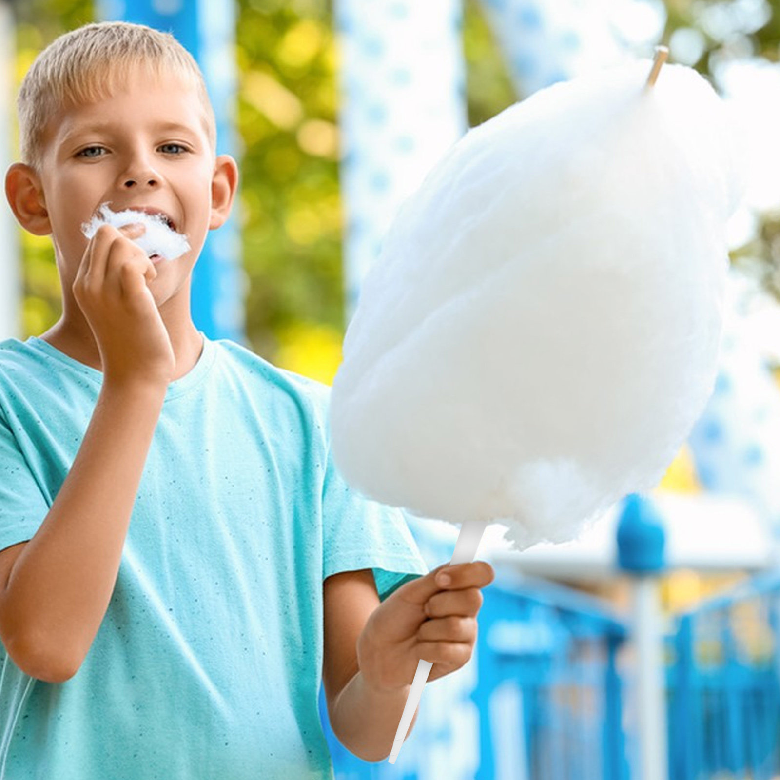 20 bâtonnets en papier lisses  - Cotton Candy Cone avis et prix