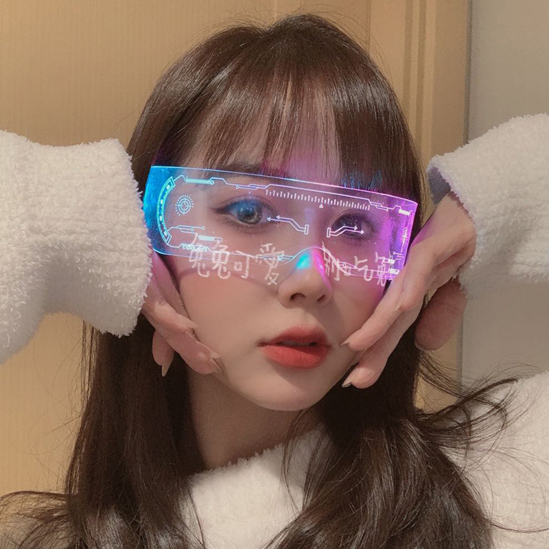Lunettes de soleil LED lumineu - Neon Sign Party avis et prix