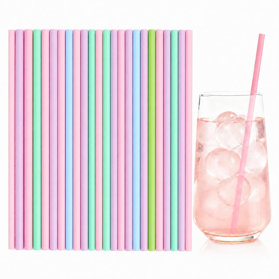 Pailles en papier jetables de  - Paper Straw Color avis et prix