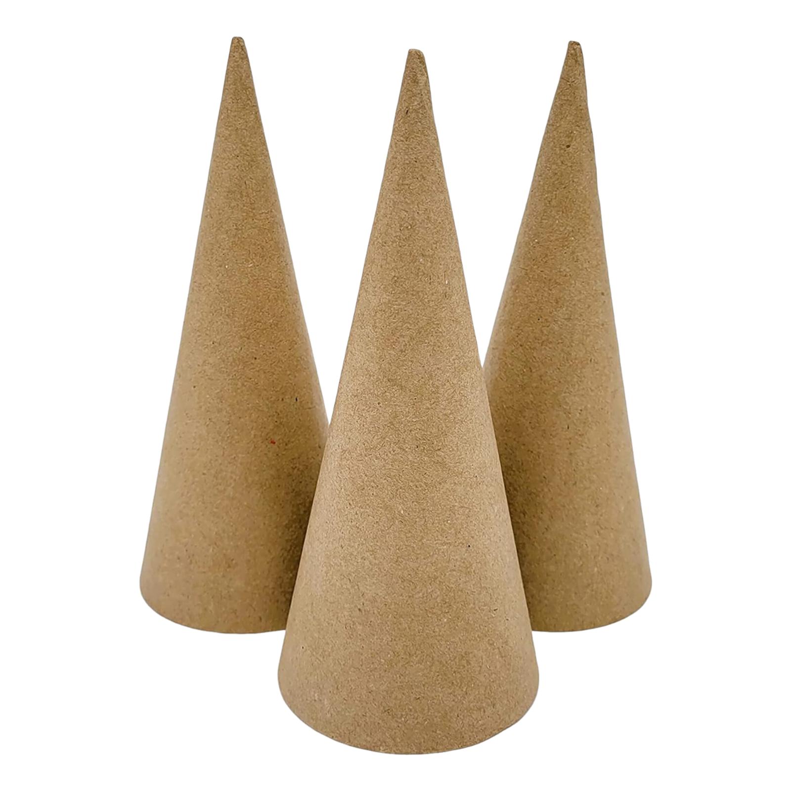 3 cônes de papier Mache, fond  - Cotton Candy Cone avis et prix