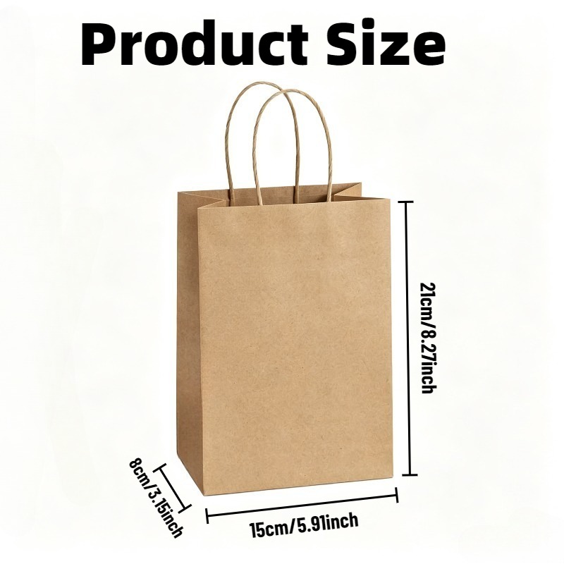 Sacs en papier Kraft marron av - Event Party Shop avis et prix