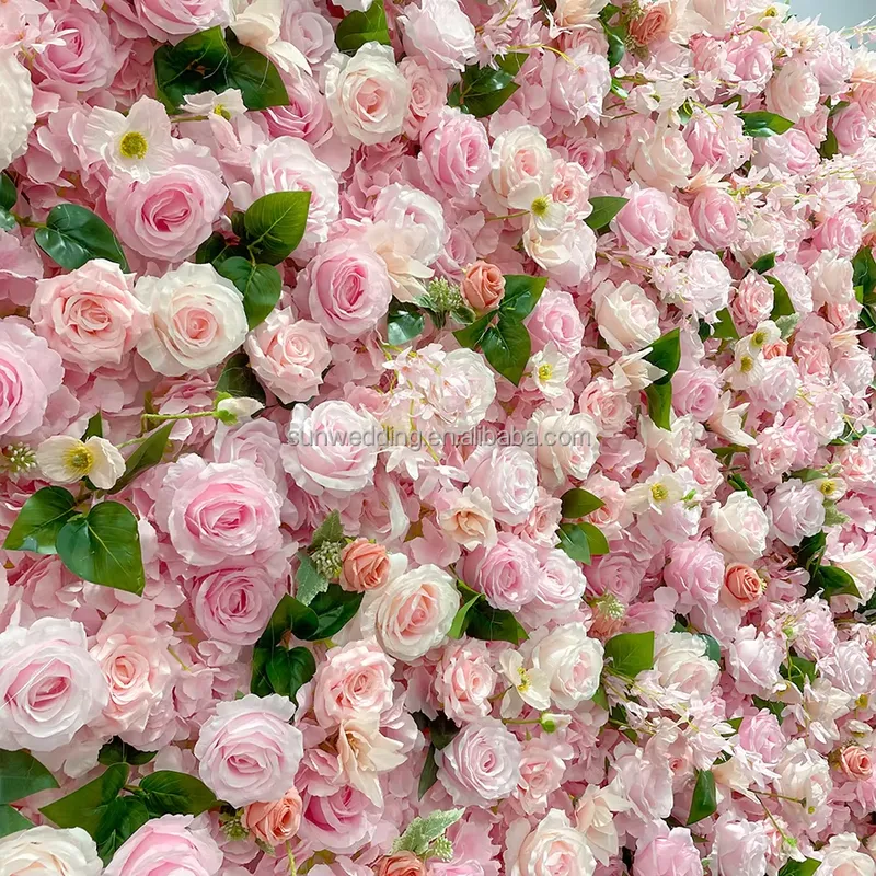 Mur de fleurs artificielles en - Flower Wall Panel avis et prix