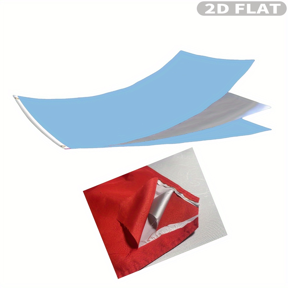 Drapeaux personnalisés 2D plat - Eve Party avis et prix