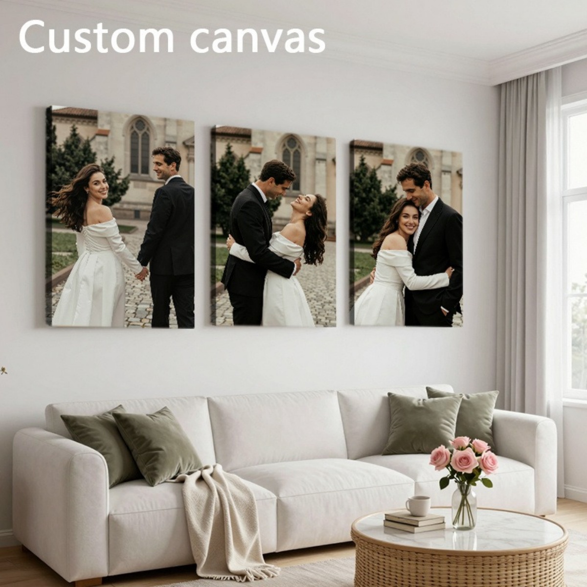 Lot de 3 impressions sur toile - Eve Party avis et prix