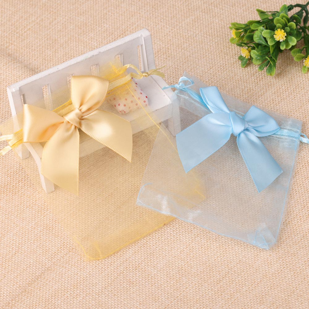 Sacs en Organza avec nœud, 10  - Cotton Candy Cone avis et prix
