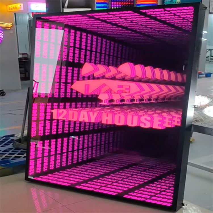 Enseigne néon LED miroir infin - Neon Sign Party avis et prix