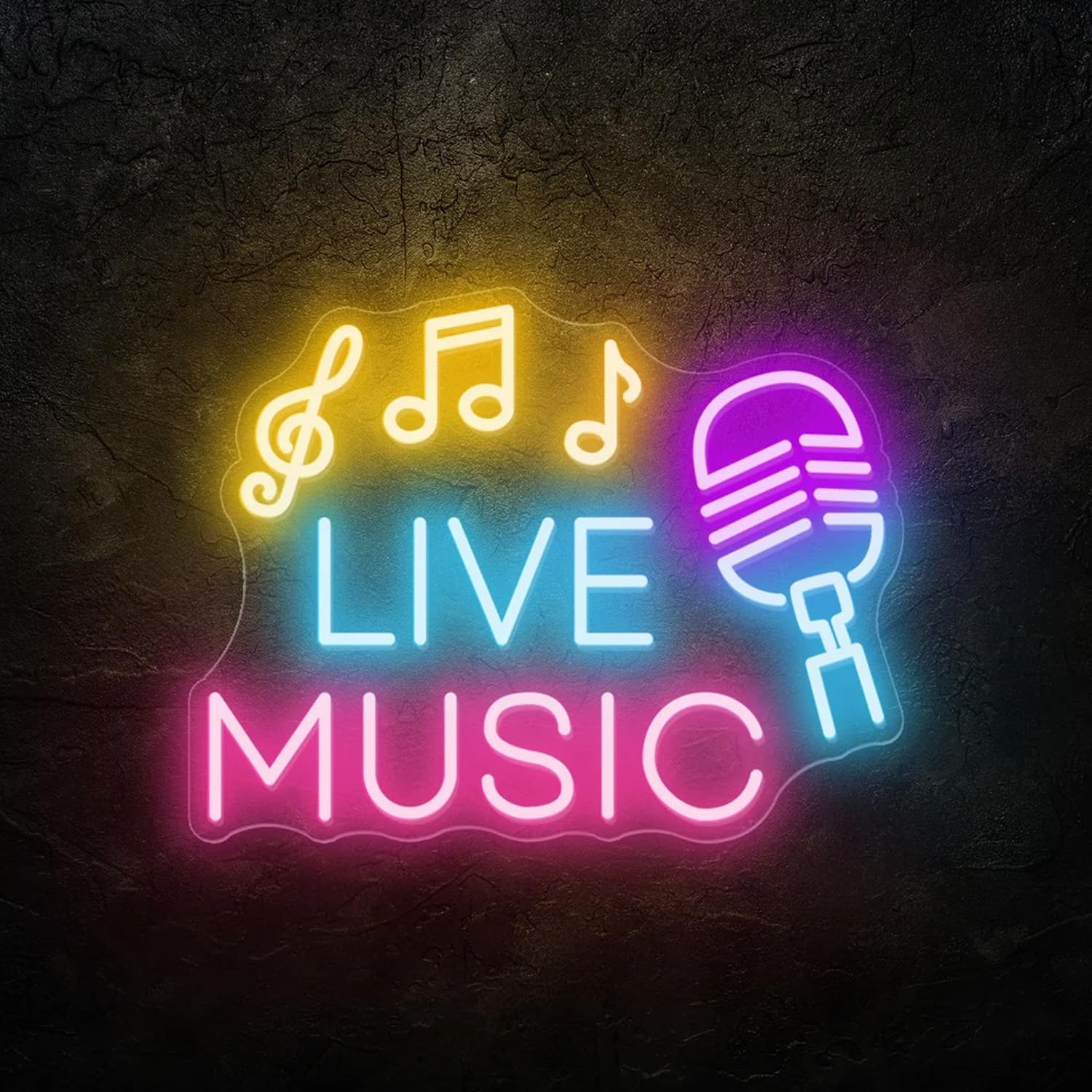 Panneau lumineux néon musical  - Neon Sign Party avis et prix