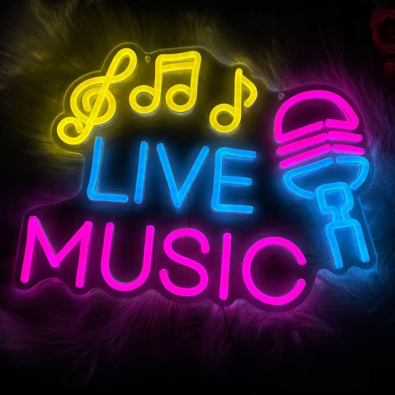 Panneau lumineux néon musical  - Neon Sign Party avis et prix