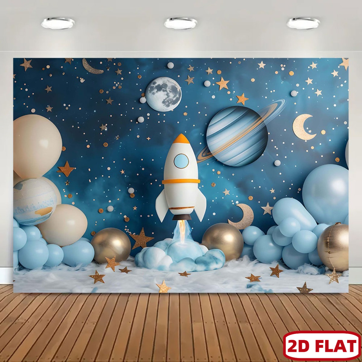 Bannière plate 2D pour fête à  - Event Launch Party avis et prix