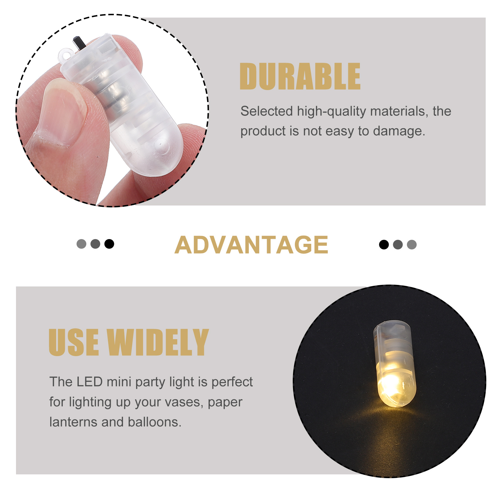 30 pièces Led ballon lumières  - Led Balloon Light avis et prix