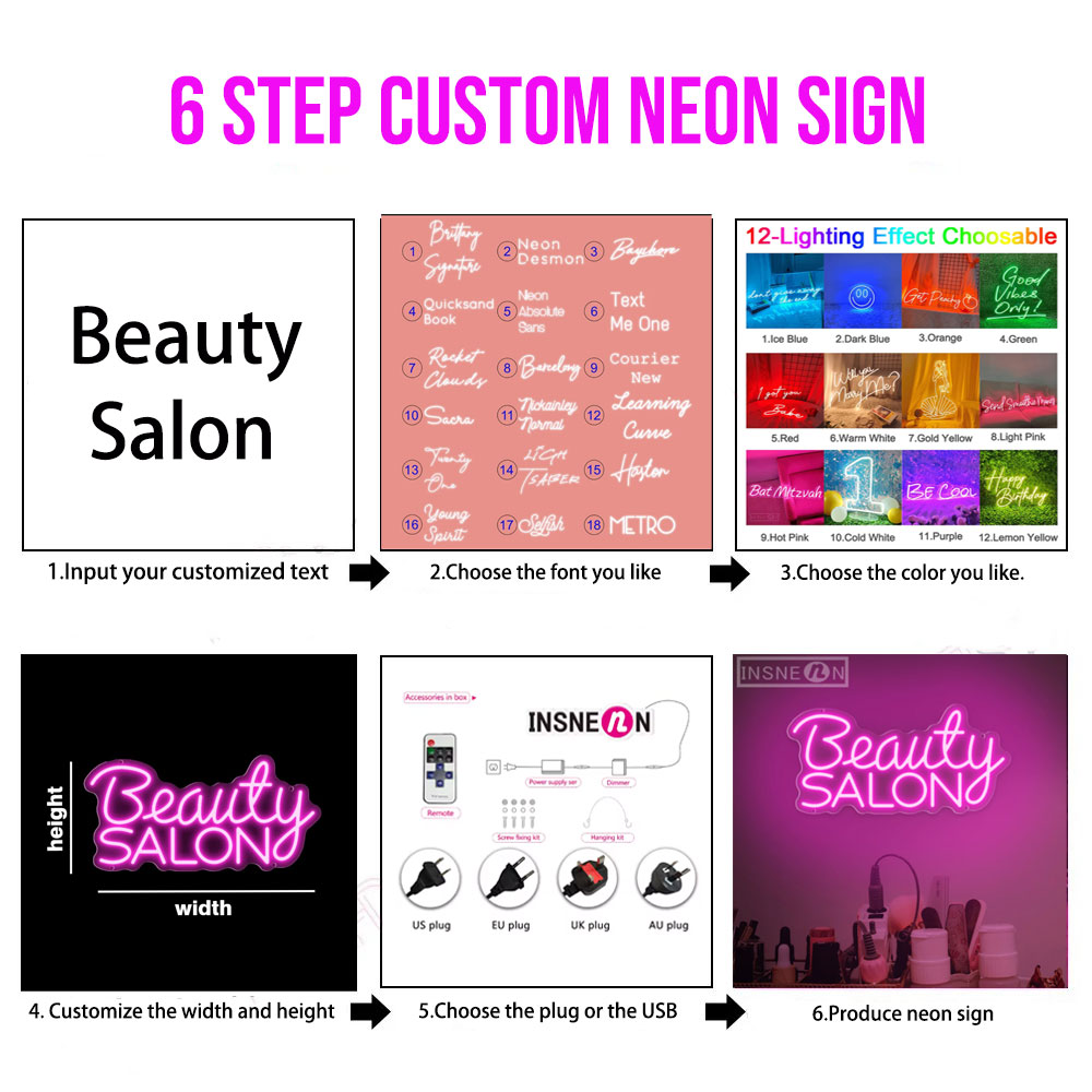 Enseignes néon LED personnalis - Neon Sign Party avis et prix