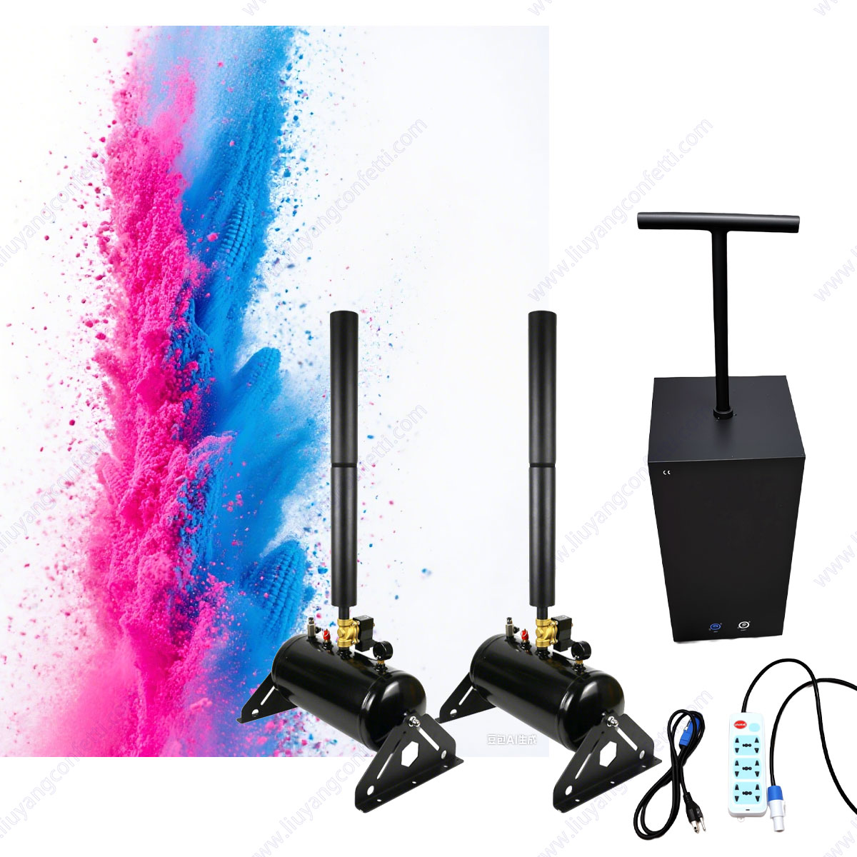 Confettis Streamer bébé douche - Confetti Cannon Tube avis et prix
