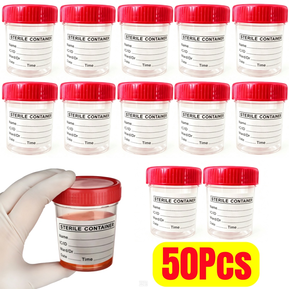 Lot de 50 gobelets urinaires j - Plastic Cup 50Pcs avis et prix