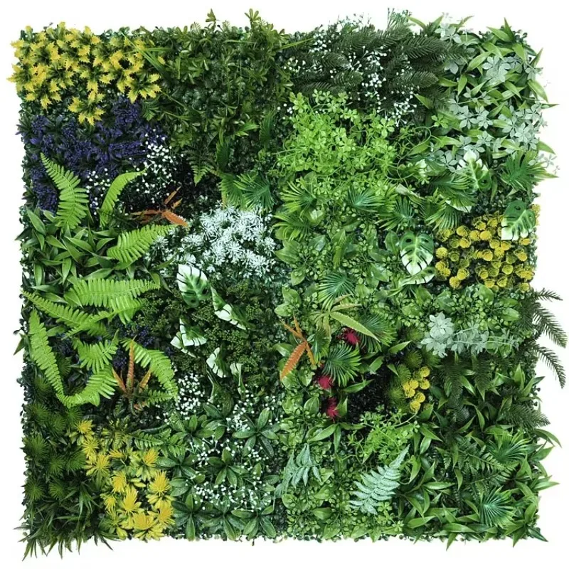 Panneau de plantes artificiell - Flower Wall Panel avis et prix